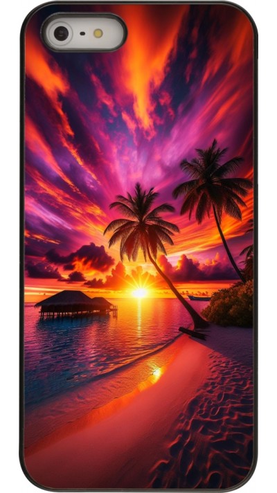 Coque iPhone 5/5s / SE (2016) - Maldives Dusk Bliss