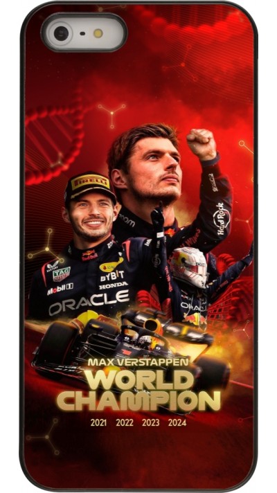 iPhone 5/5s / SE (2016) Case Hülle - Max Verstappen Champion 2023