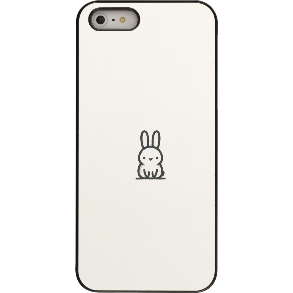 Coque iPhone 5/5s / SE (2016) - Minimal bunny cutie