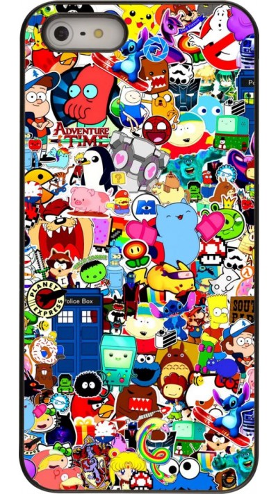 Coque iPhone 5/5s / SE (2016) - Mixed cartoons