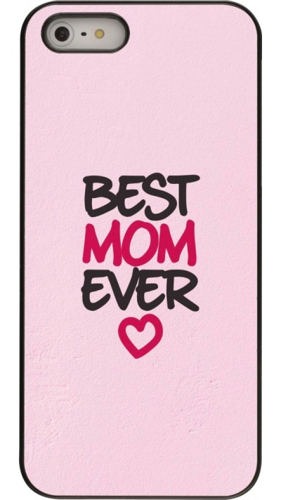 Coque iPhone 5/5s / SE (2016) - Mom 2023 best Mom ever pink