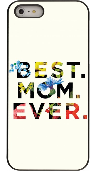 iPhone 5/5s / SE (2016) Case Hülle - Mom 2023 best Mom ever flowers
