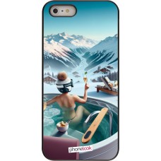 Coque iPhone 5/5s / SE (2016) - Montagne Glamour Jacuzzi