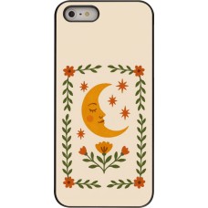 iPhone 5/5s / SE (2016) Case Hülle - Half moon stamp 2026