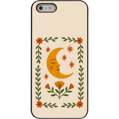 Coque iPhone 5/5s / SE (2016) - Half moon stamp 2026