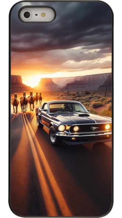 iPhone 5/5s / SE (2016) Case Hülle - Mustang 69 Grand Canyon