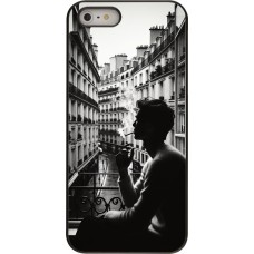 iPhone 5/5s / SE (2016) Case Hülle - Parisian Smoker
