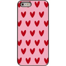 Coque iPhone 5/5s / SE (2016) - Saint Valentines Day 26 Pattern heart