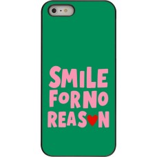 iPhone 5/5s / SE (2016) Case Hülle - Smile for no reason 2026