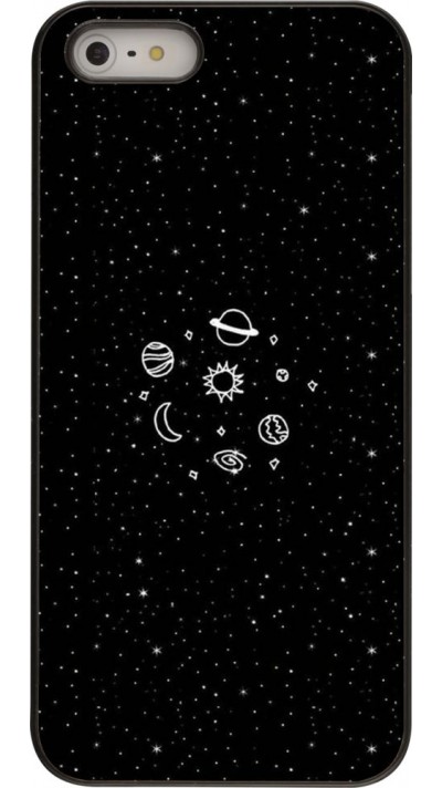 Coque iPhone 5/5s / SE (2016) - Space Doodle