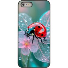 Coque iPhone 5/5s / SE (2016) - Ladybird in bloom 2026