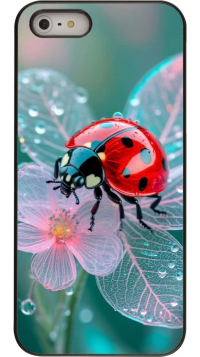 Coque iPhone 5/5s / SE (2016) - Ladybird in bloom 2026