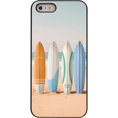 Coque iPhone 5/5s / SE (2016) - Summer surfboard 2025