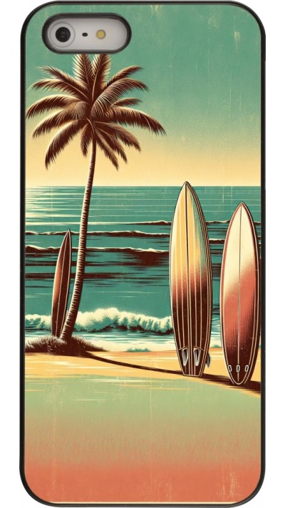 iPhone 5/5s / SE (2016) Case Hülle - Surf Paradise