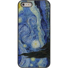 Coque iPhone 5/5s / SE (2016) - Tableau art - La Nuit étoilée - Van Gogh
