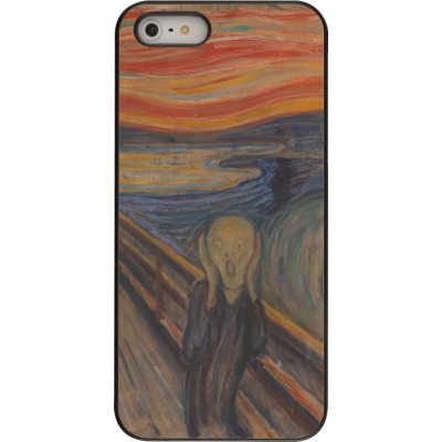 Coque iPhone 5/5s / SE (2016) - Tableau art - Le Cri - Edvard Munch