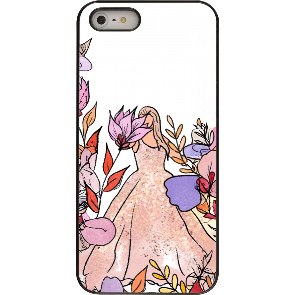 Coque iPhone 5/5s / SE (2016) - Taylor Swift Sketch - White