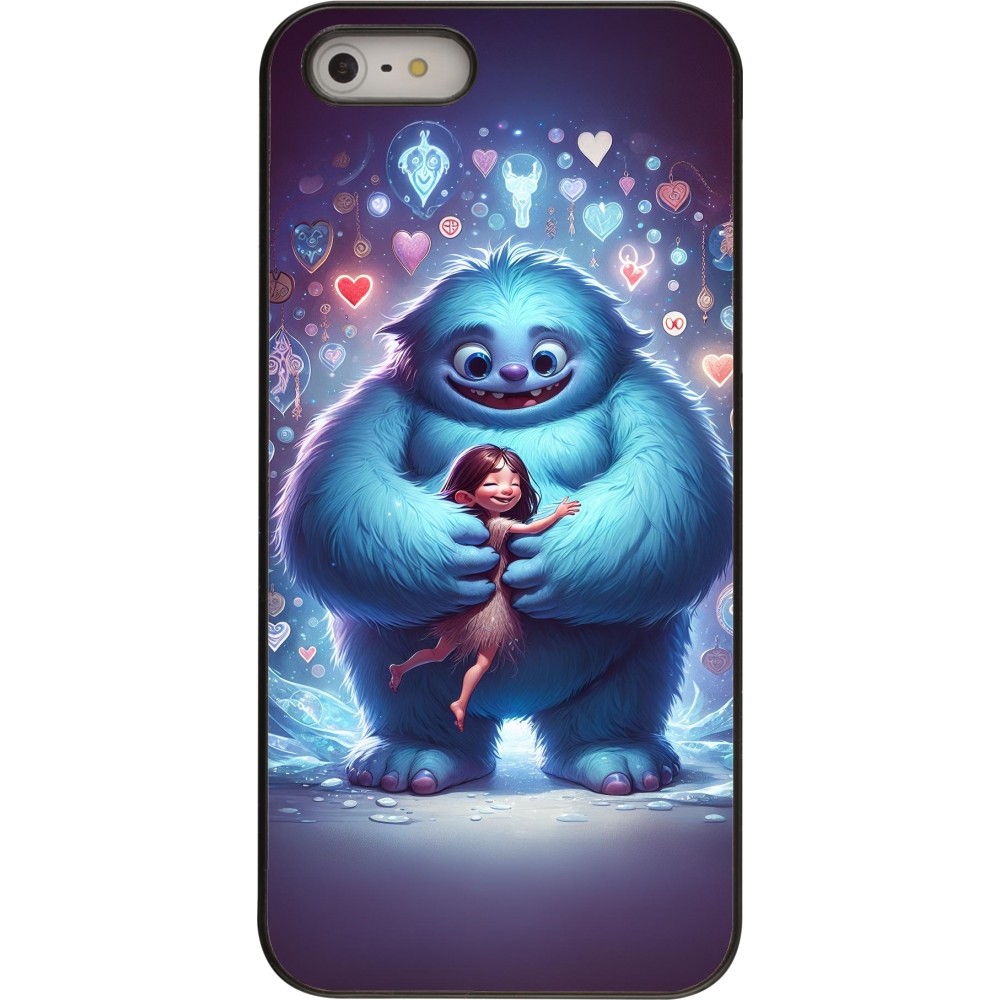 Coque iPhone 5/5s / SE (2016) - Valentine 2024 Fluffy Love