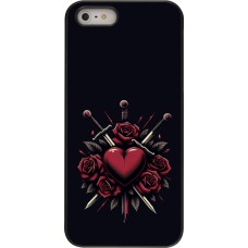 Coque iPhone 5/5s / SE (2016) - Valentine 2024 gothic love