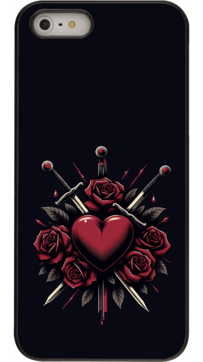 Coque iPhone 5/5s / SE (2016) - Valentine 2024 gothic love