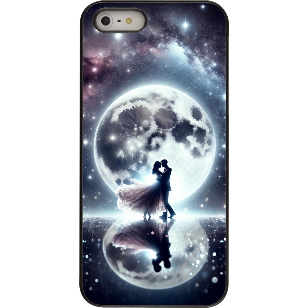 Coque iPhone 5/5s / SE (2016) - Valentine 2024 Love under the moon