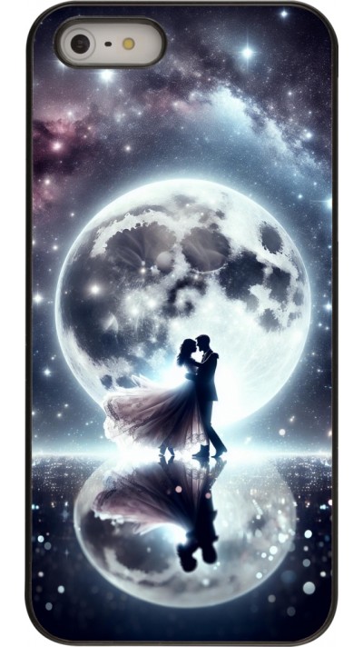 Coque iPhone 5/5s / SE (2016) - Valentine 2024 Love under the moon