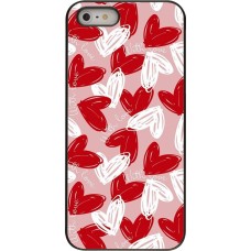 Coque iPhone 5/5s / SE (2016) - Valentine 2024 with love heart