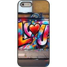 Coque iPhone 5/5s / SE (2016) - Valentine 2025 Love U Tag