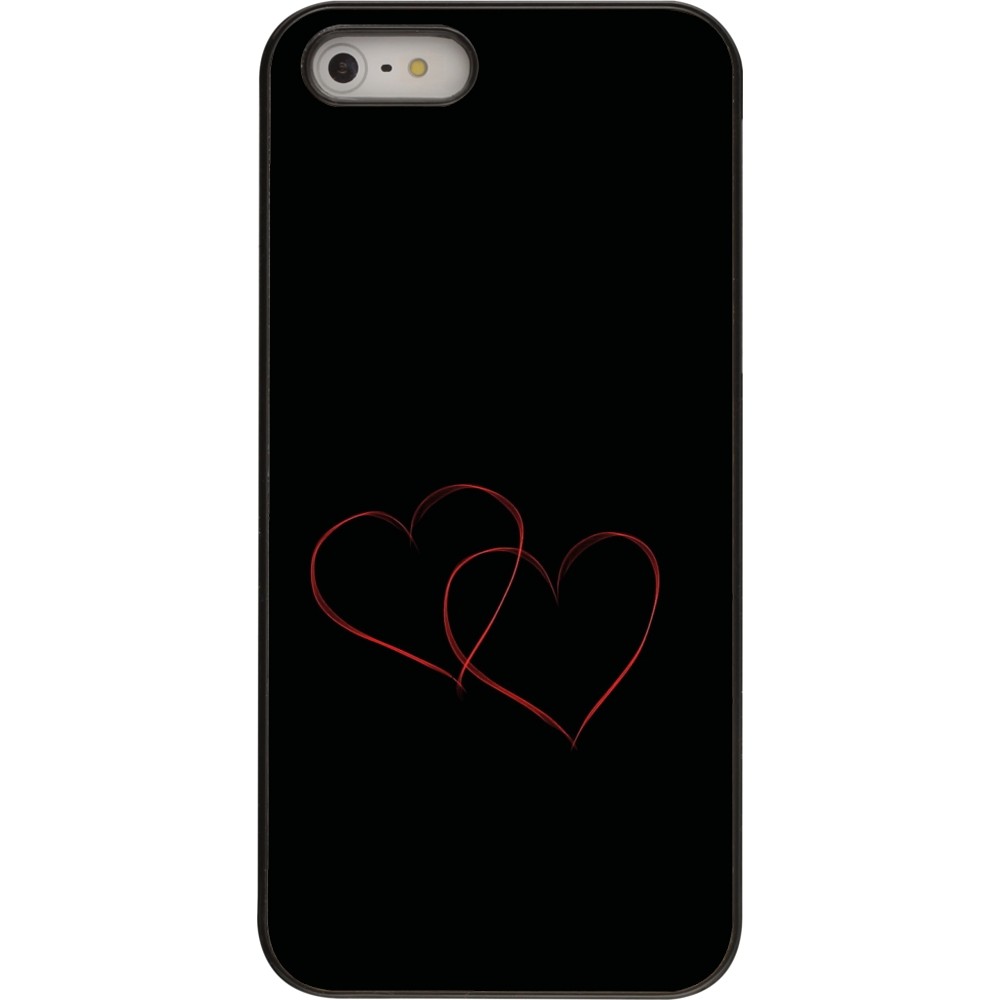 iPhone 5/5s / SE (2016) Case Hülle - Valentine 2023 attached heart