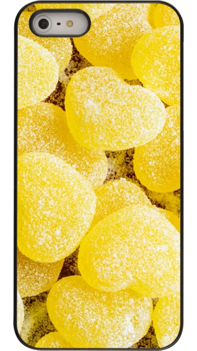 Coque iPhone 5/5s / SE (2016) - Valentine 2023 sweet yellow hearts