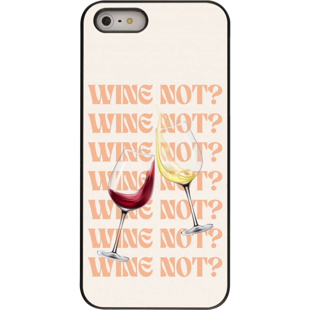 Coque iPhone 5/5s / SE (2016) - Wine not