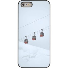 iPhone 5/5s / SE (2016) Case Hülle - Winter 22 ski lift