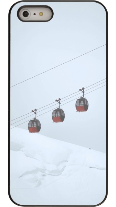 Coque iPhone 5/5s / SE (2016) - Winter 22 ski lift