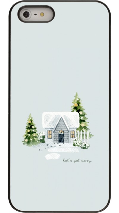 Coque iPhone 5/5s / SE (2016) - Winter 25 Cosy House