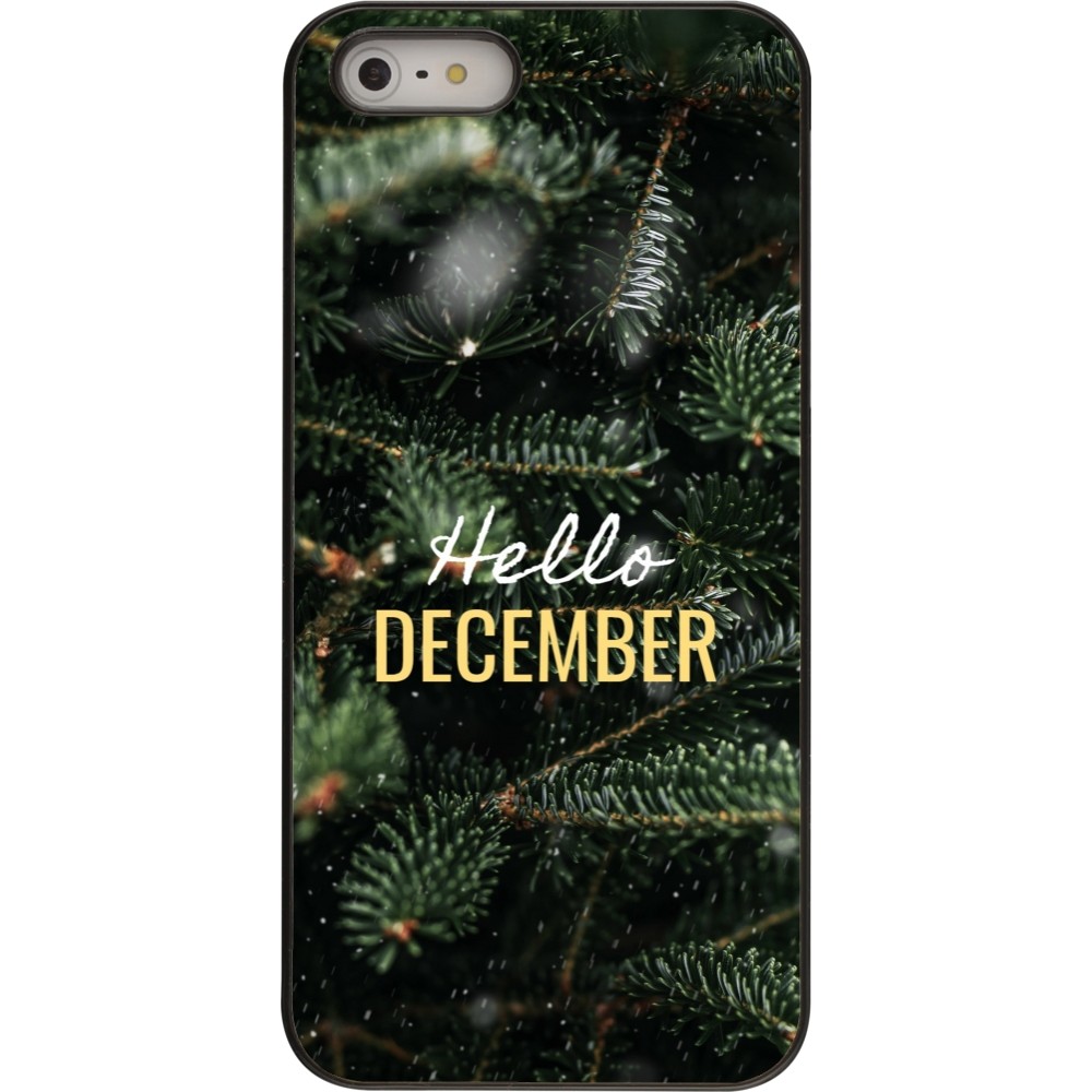 Coque iPhone 5/5s / SE (2016) - Winter 25 Winter hello december
