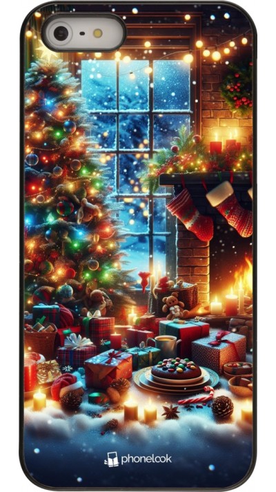 Coque iPhone 5/5s / SE (2016) - Noël 2023 cadeaux sapin