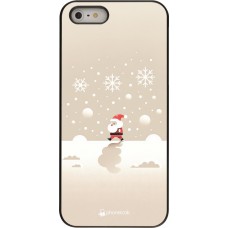 iPhone 5/5s / SE (2016) Case Hülle - Weihnachten 2023 Minimalistischer Weihnachtsmann
