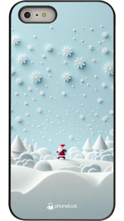 Coque iPhone 5/5s / SE (2016) - Noël 2023 Petit Père Flocon