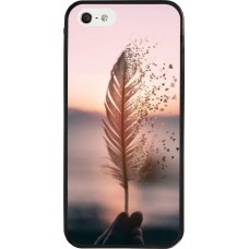 Coque iPhone 5/5s / SE (2016) - Silicone rigide noir Hello September 11 19