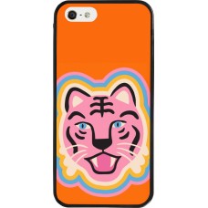 iPhone 5/5s / SE (2016) Case Hülle - Silikon schwarz Lion colors 2026