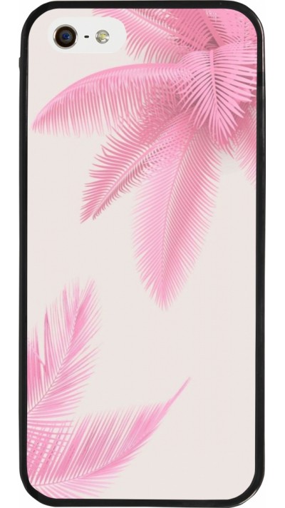 Coque iPhone 5/5s / SE (2016) - Silicone rigide noir Summer 20 15