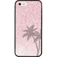 Coque iPhone 5/5s / SE (2016) - Silicone rigide noir Summer 2021 01