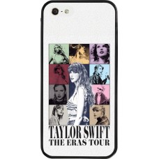 Coque iPhone 5/5s / SE (2016) - Silicone rigide noir Taylor Swift The Eras Tour