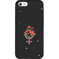 Coque iPhone 5/5s / SE (2016) - Silicone rigide noir Womens day 2026 1