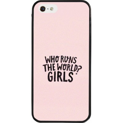 iPhone 5/5s / SE (2016) Case Hülle - Silikon schwarz Womens day 2026 3