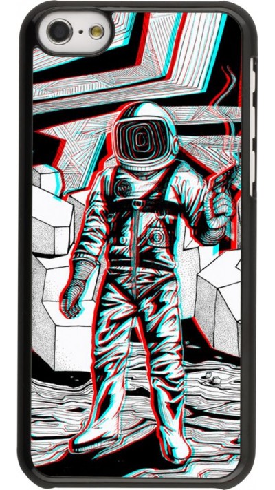 Hülle iPhone 5c - Anaglyph Astronaut