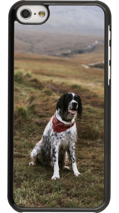Coque iPhone 5c - Autumn 22 happy wet dog