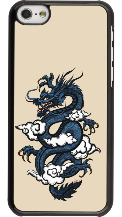 Coque iPhone 5c - Blue Dragon Tattoo