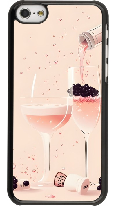 Coque iPhone 5c - Champagne Pouring Pink