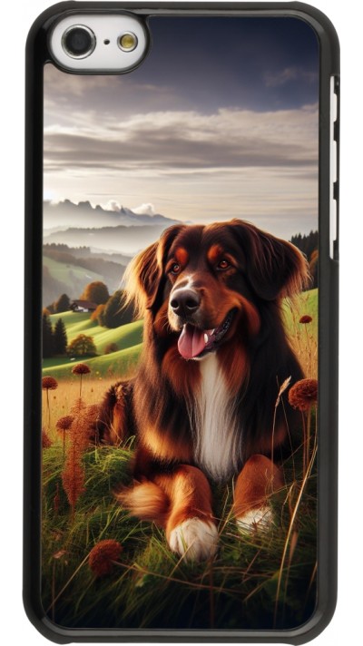 Coque iPhone 5c - Chien Campagne Suisse